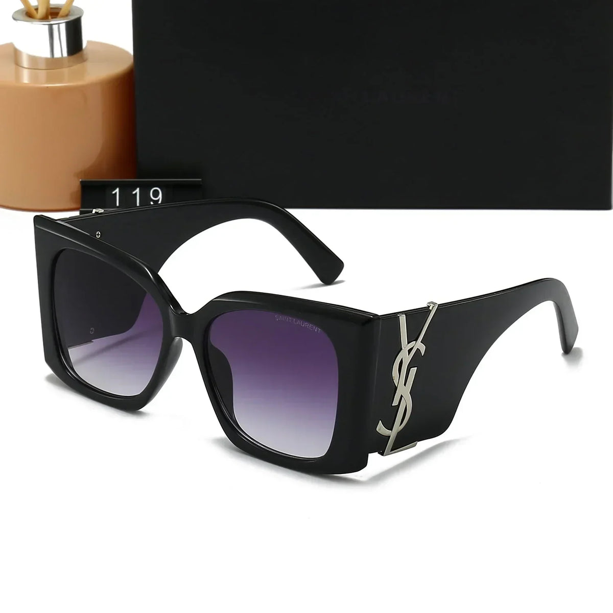 Luxury Large Frame Sunglasses Y-01