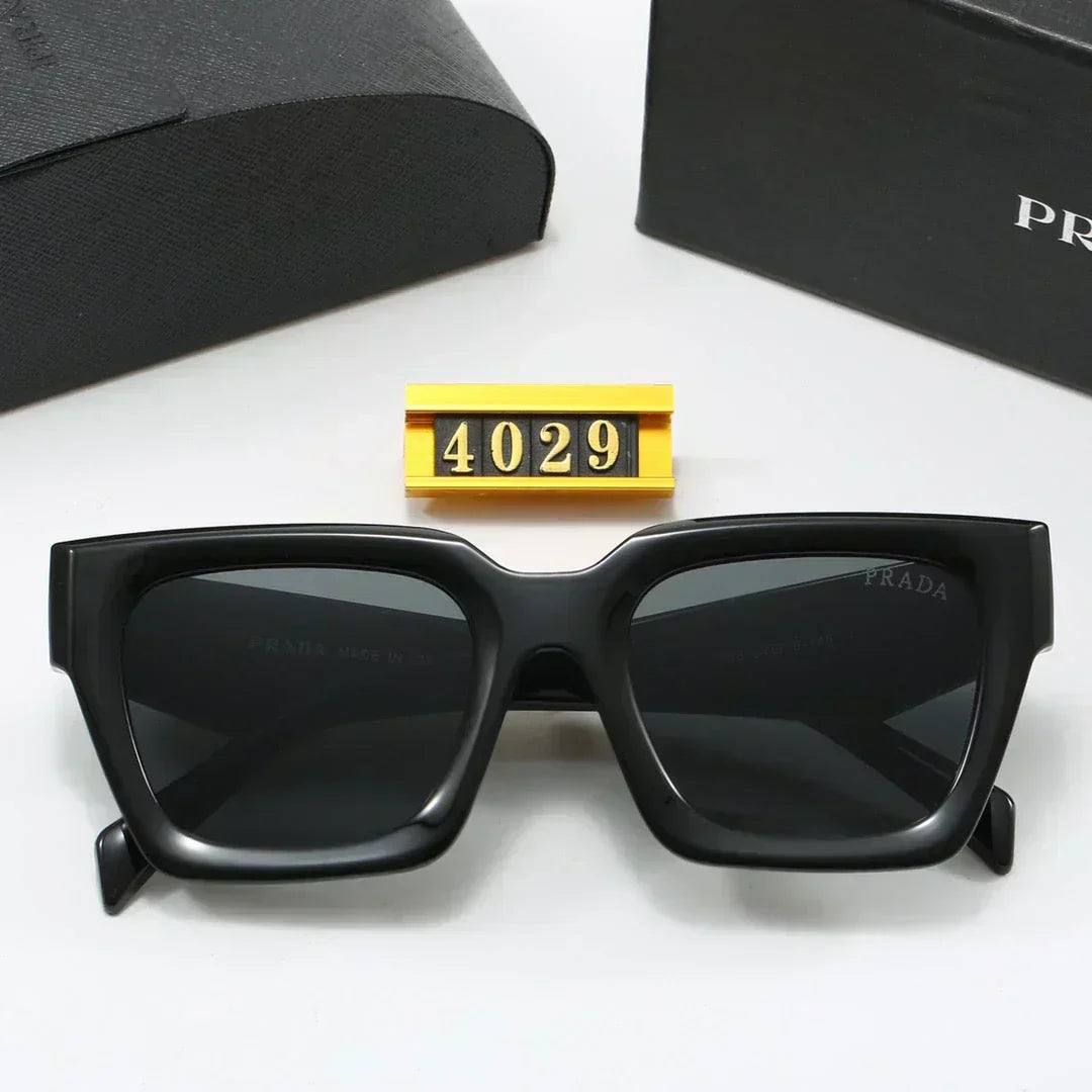 Fashionable square frame universal sunglasses 4029