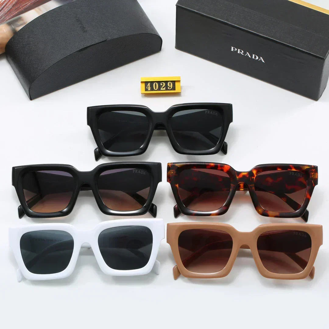 Fashionable square frame universal sunglasses 4029