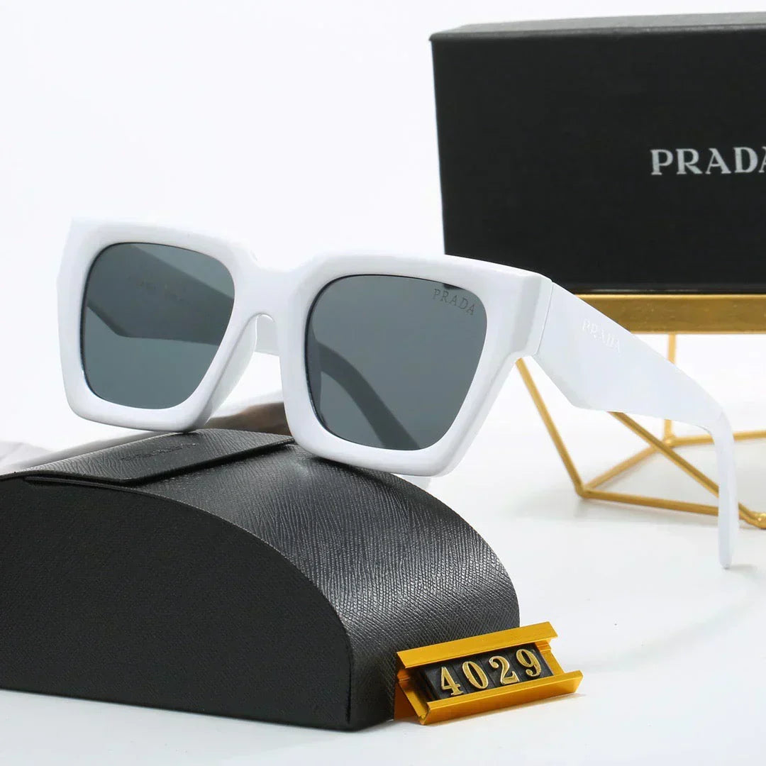 Fashionable square frame universal sunglasses 4029