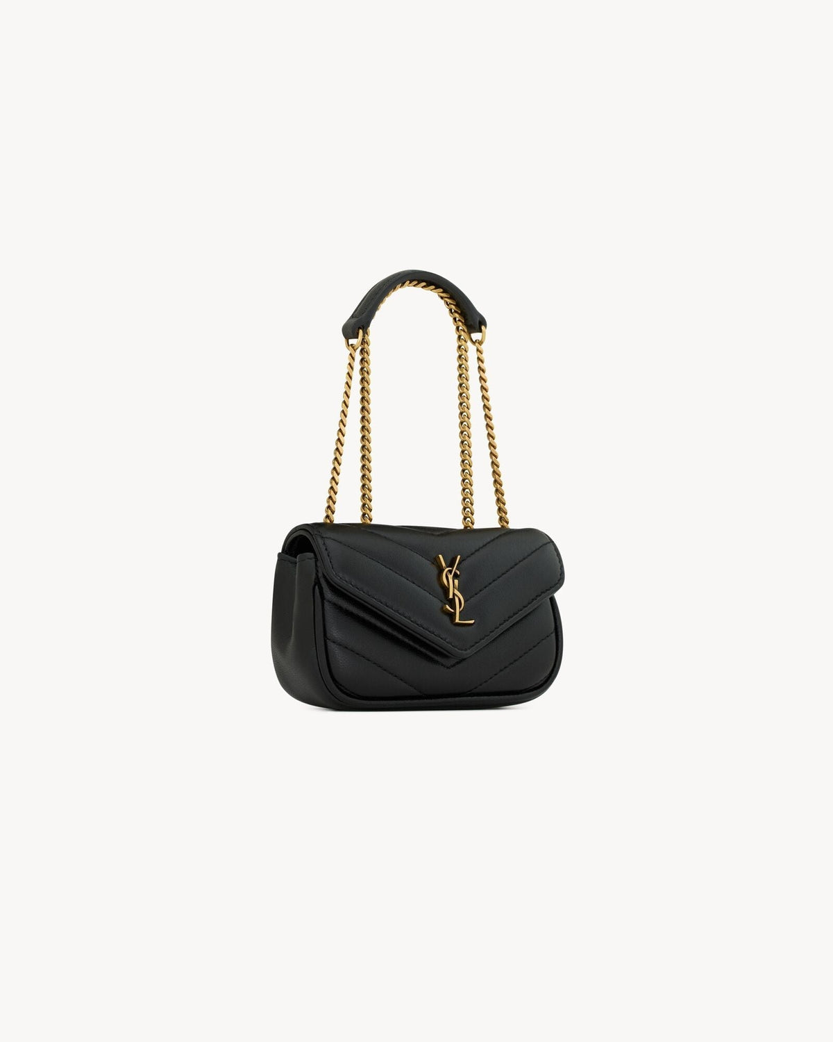 L-Y Leather Mini Chain Adjustable Handbag Wallet