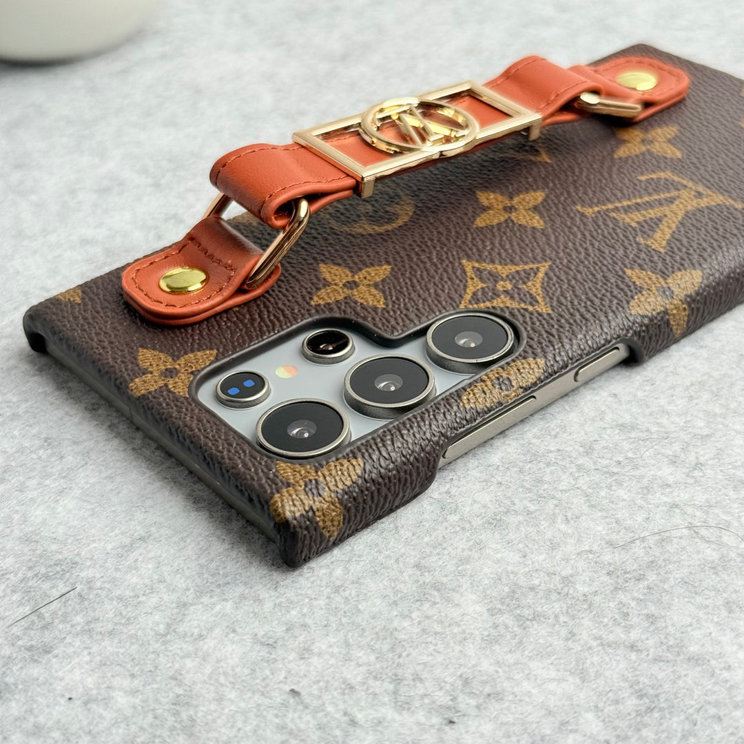 LUXURY BRAND STRAP HOLDER CASE FOR SAMSUNG GALAXY