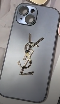 Elegant Letter Shine x Mono iPhone Case