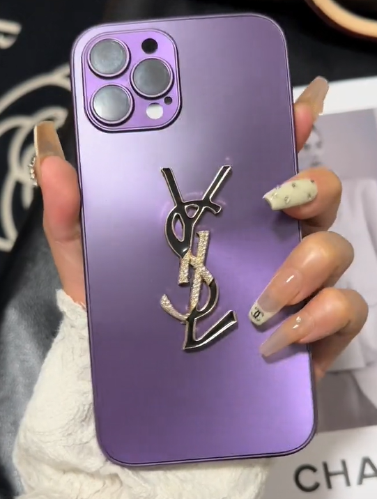 Elegant Letter Shine x Mono iPhone Case