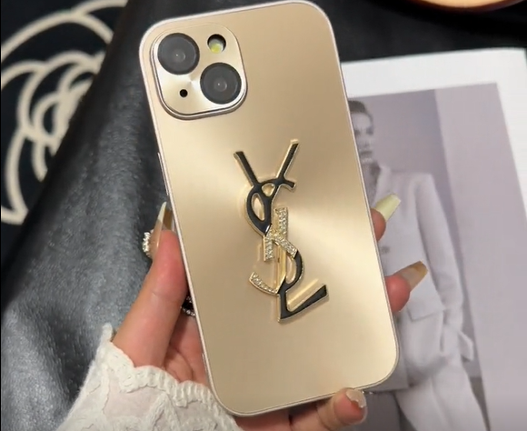 Elegant Letter Shine x Mono iPhone Case