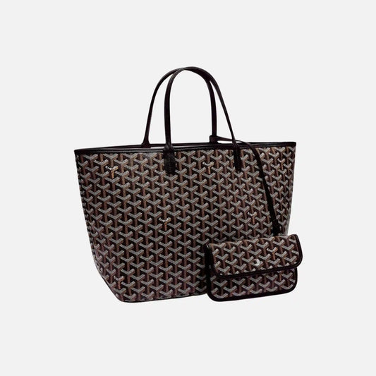 Parisian Luxury Geometric Tote Bag – Elegant & Versatile