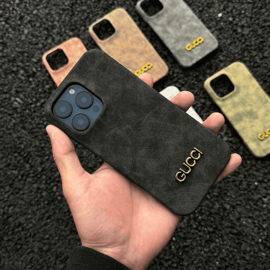 Classic Vintage Suede-Style iPhone Case