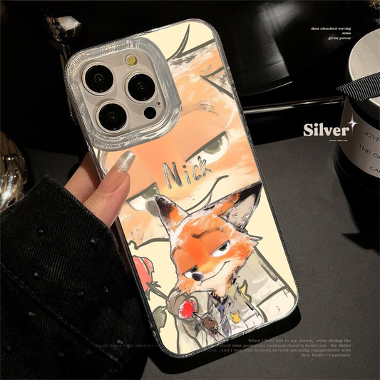 Zootopia-Inspired iPhone Case Set – Judy Hopps & Nick Wilde