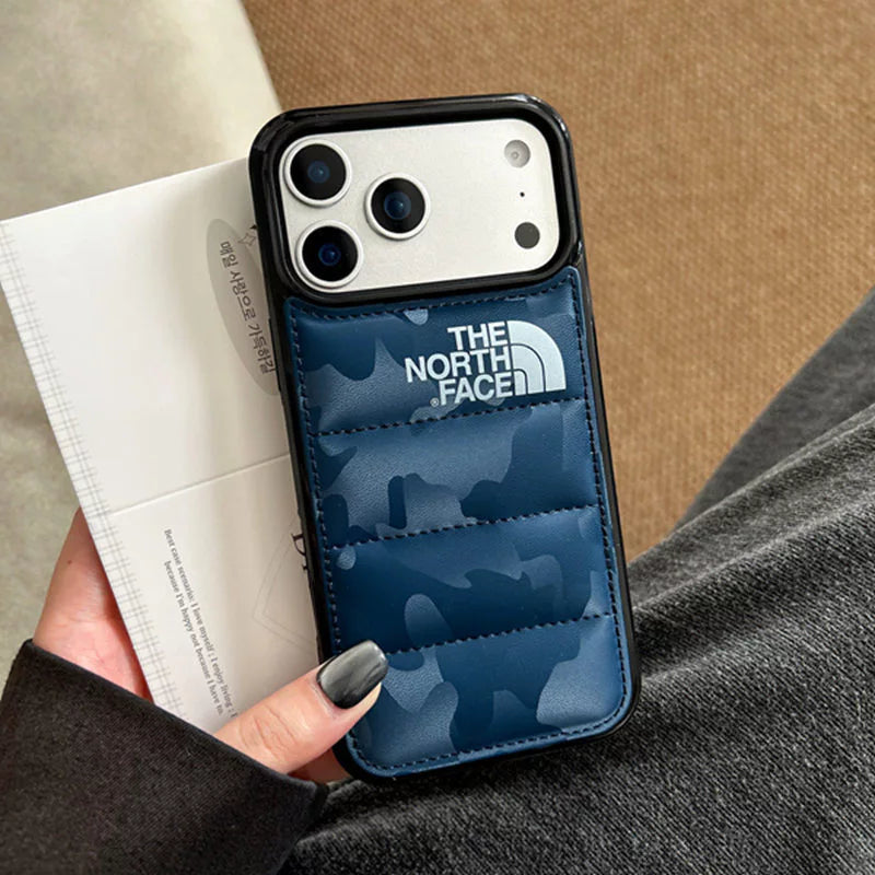 Puffer Style Shock-Absorbing Protective iPhone Case
